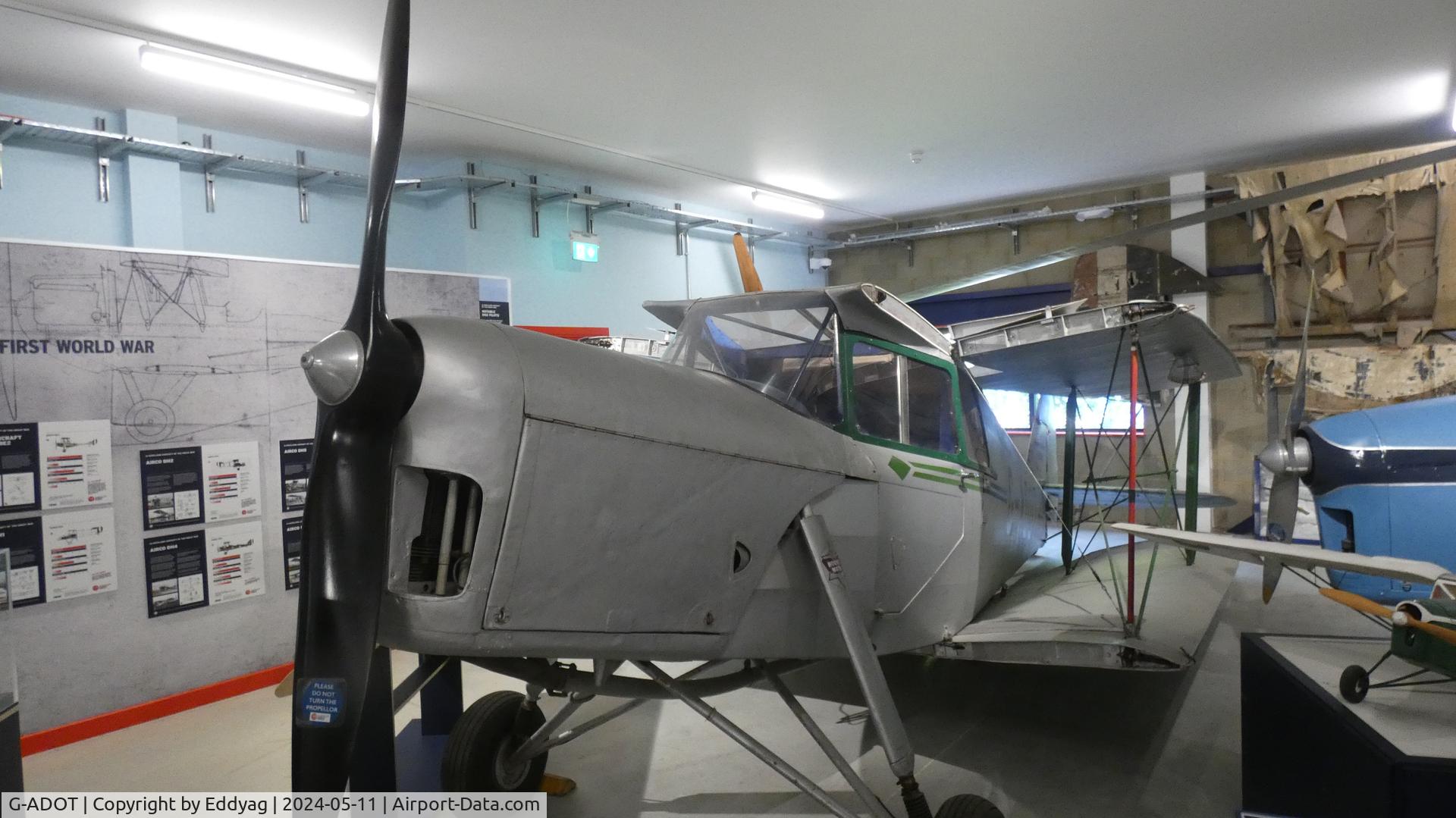 G-ADOT, De Havilland DH.87B Hornet Moth C/N 8027, de Havilland Aircraft Museum