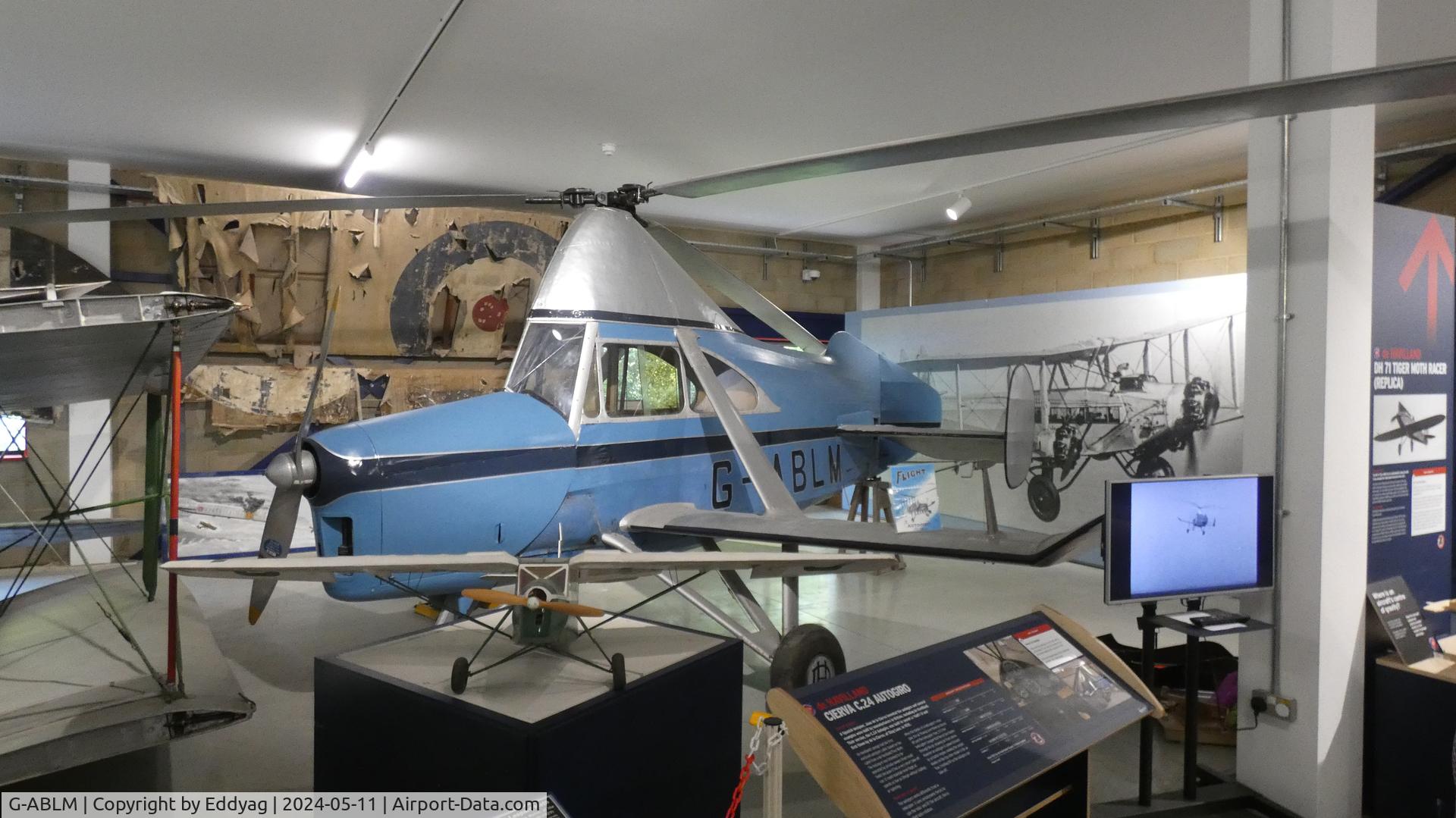G-ABLM, De Havilland Cierva C-24 C/N 710, de Havilland Aircraft Museum