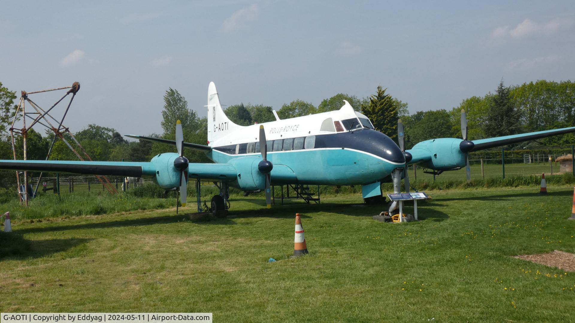 G-AOTI, 1956 De Havilland DH-114 Heron 2D C/N 14107, de Havilland Aircraft Museum