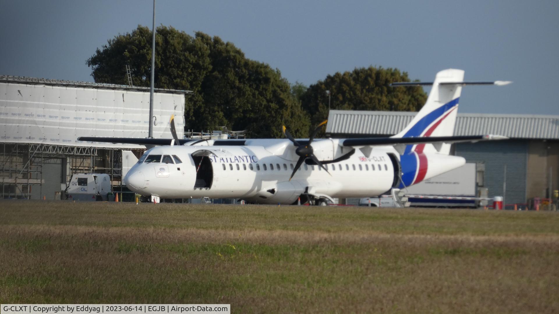 G-CLXT, 1995 ATR 72-212 C/N 446, West Atlantic UK