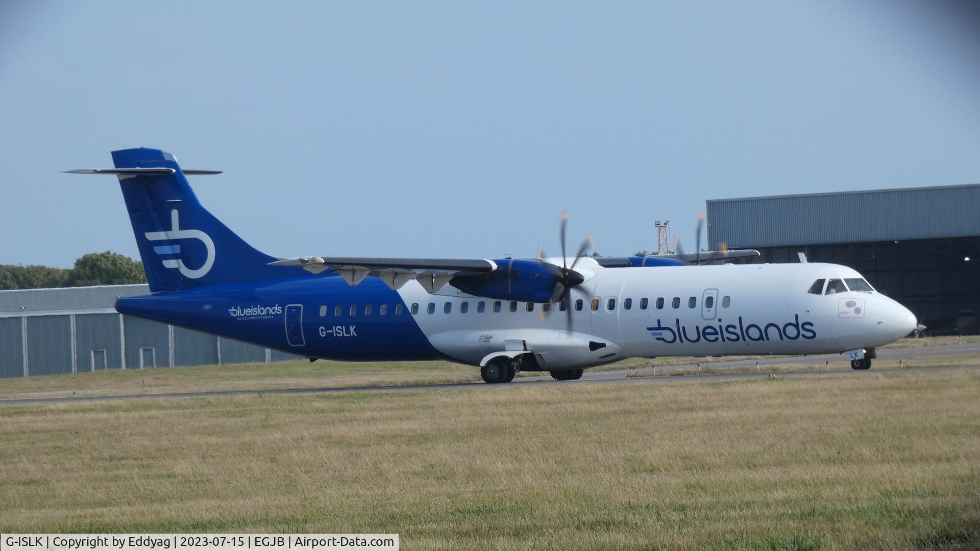 G-ISLK, 2000 ATR 72-212A C/N 634, Blue Islands