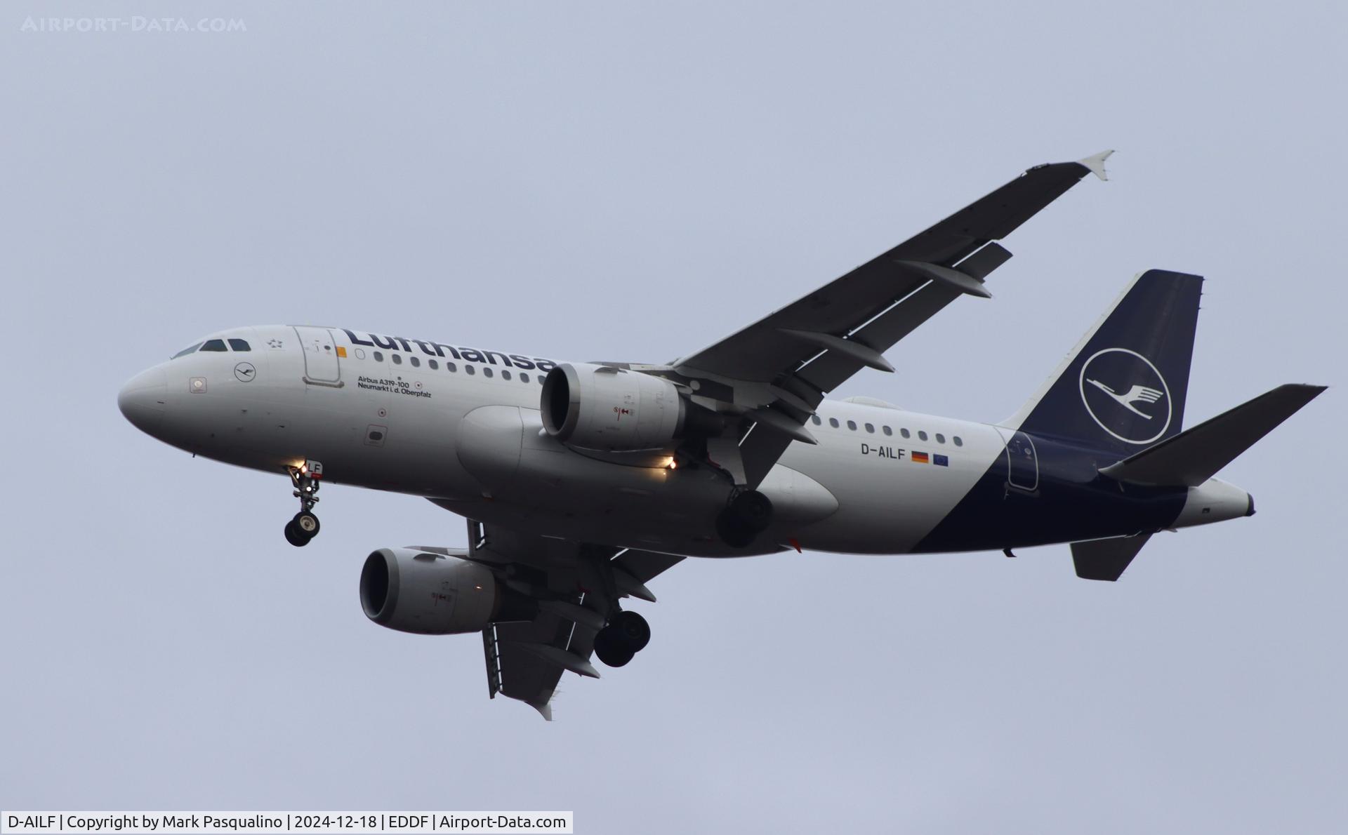 D-AILF, 1996 Airbus A319-114 C/N 636, Airbus A319-114