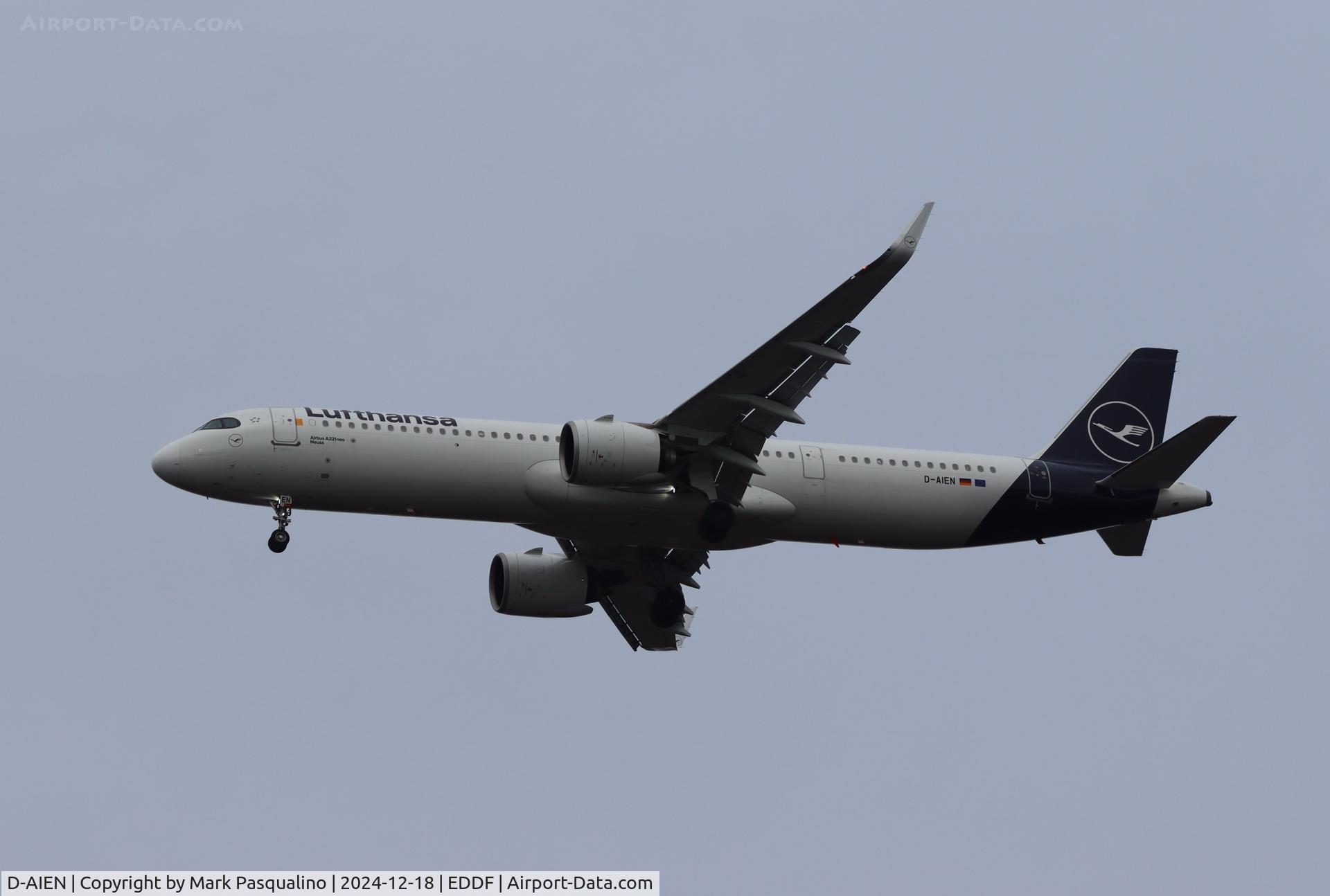 D-AIEN, 2022 Airbus A321-271NX C/N 10859, Airbus A321-271NX