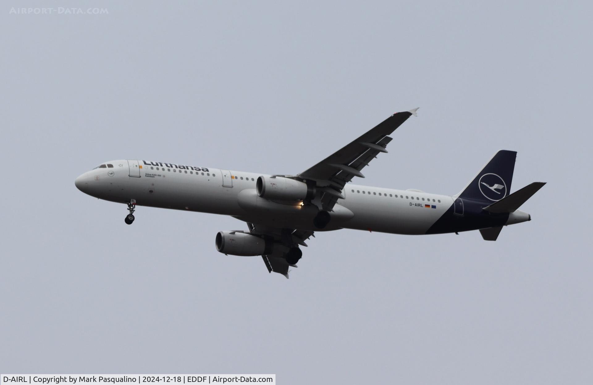 D-AIRL, 1994 Airbus A321-131 C/N 505, Airbus A321-131