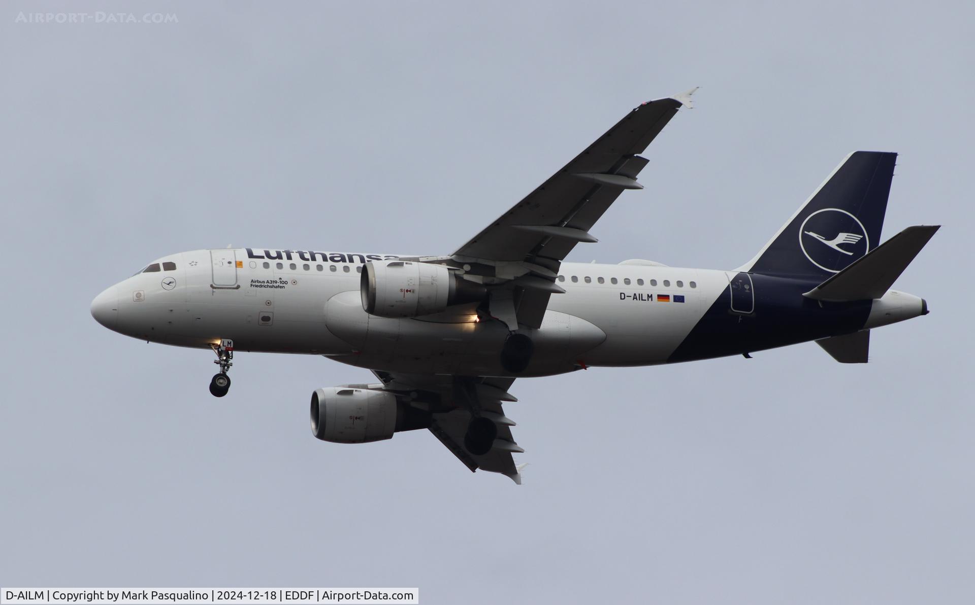 D-AILM, 1997 Airbus A319-114 C/N 694, Airbus A319-114
