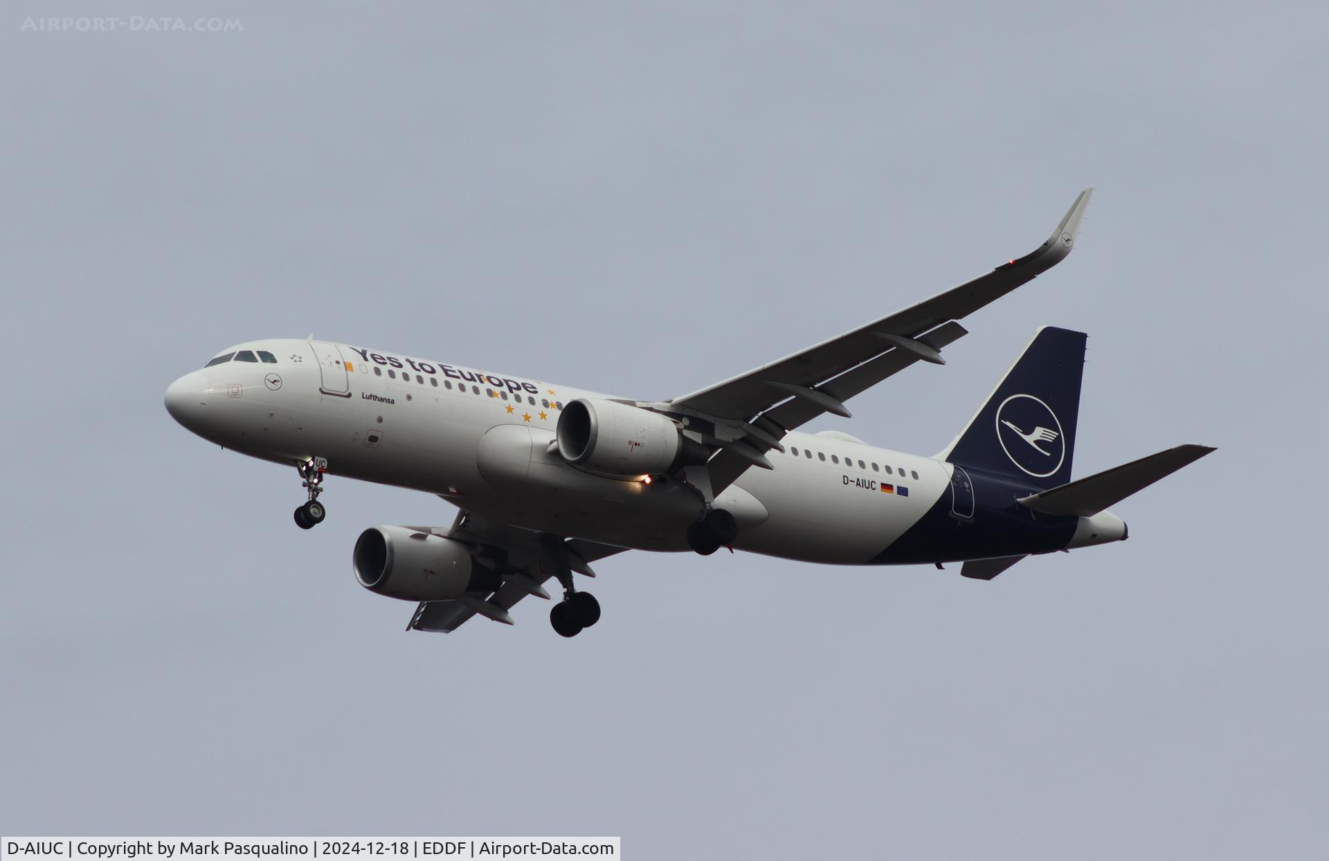 D-AIUC, 2014 Airbus A320-214 C/N 6006, Airbus A320-214