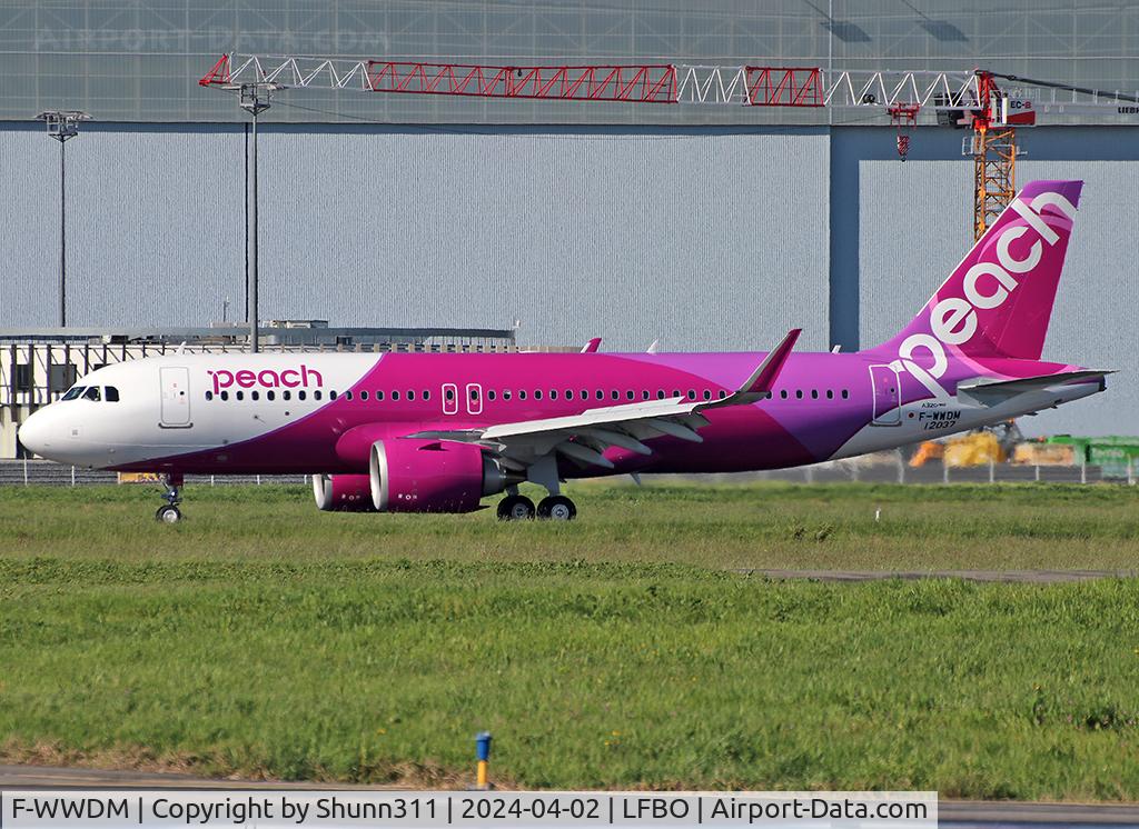 F-WWDM, 2024 Airbus A320-251N C/N 12037, C/n 12037 - To be JA216P
