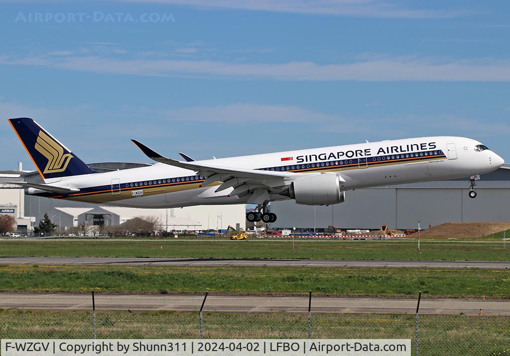 F-WZGV, 2024 Airbus A350-941 C/N 0665, C/n 0665 - To be 9V-SJH
