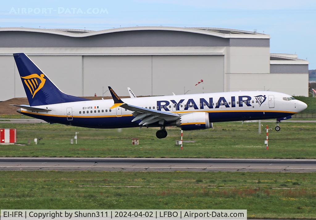 EI-IFR, 2022 Boeing 737 MAX 8-200 C/N 67134, Landing rwy 14R