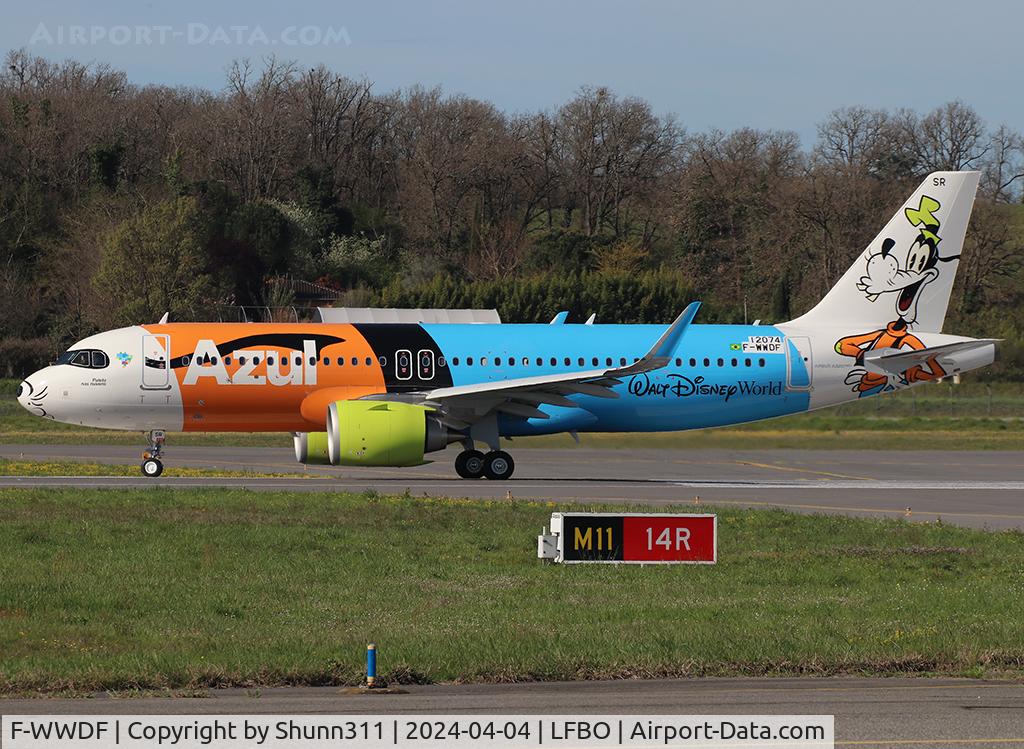F-WWDF, 2024 Airbus A320-251N C/N 12074, C/n 12074 - To be PR-YSR in special Disney c/s
