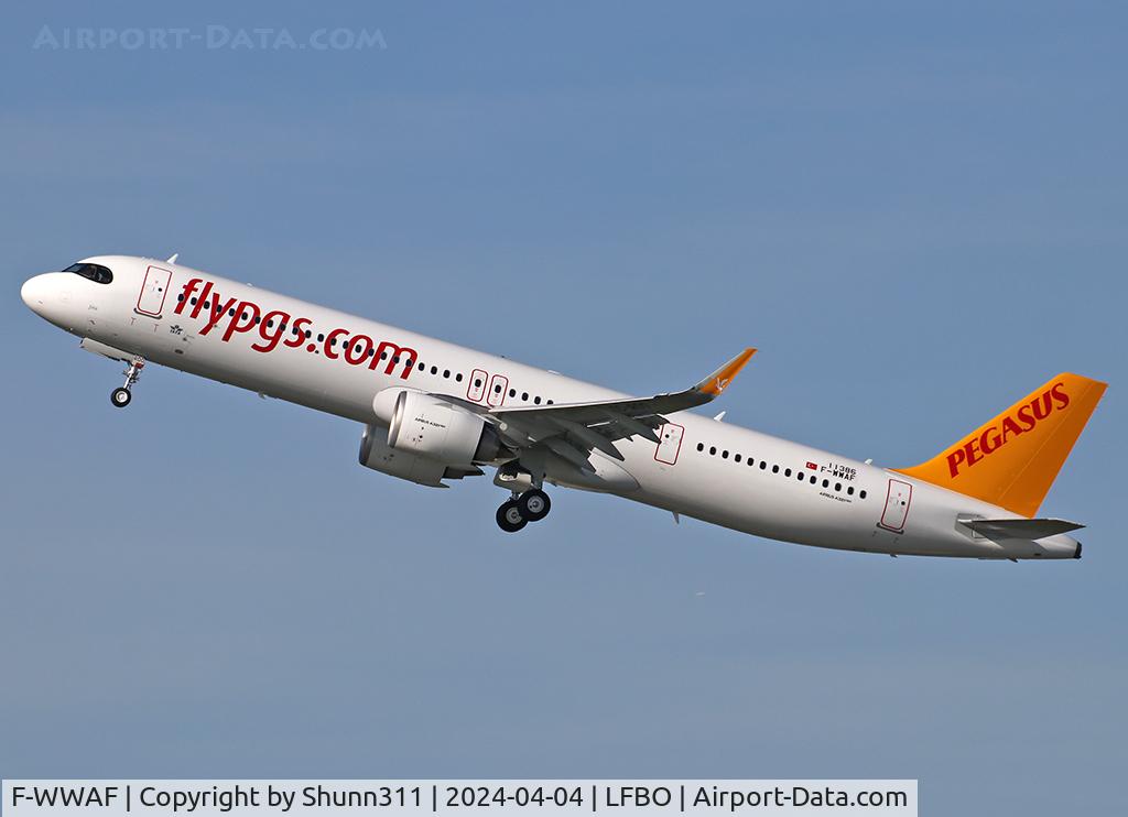 F-WWAF, 2024 Airbus A321-251NX C/N 11386, C/n 11386 - To be TC-RDO