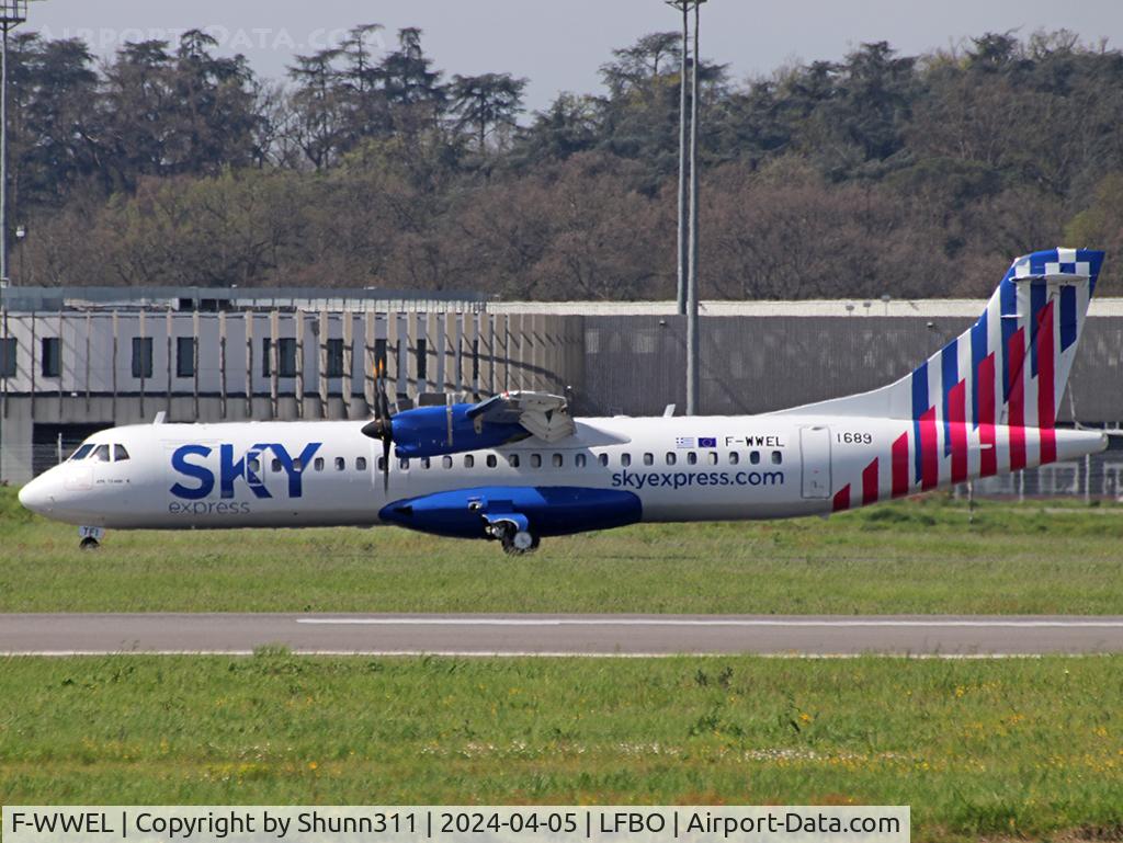 F-WWEL, 2024 ATR 72-212A (600) C/N 1689, C/n 1689 - To be SX-TFI