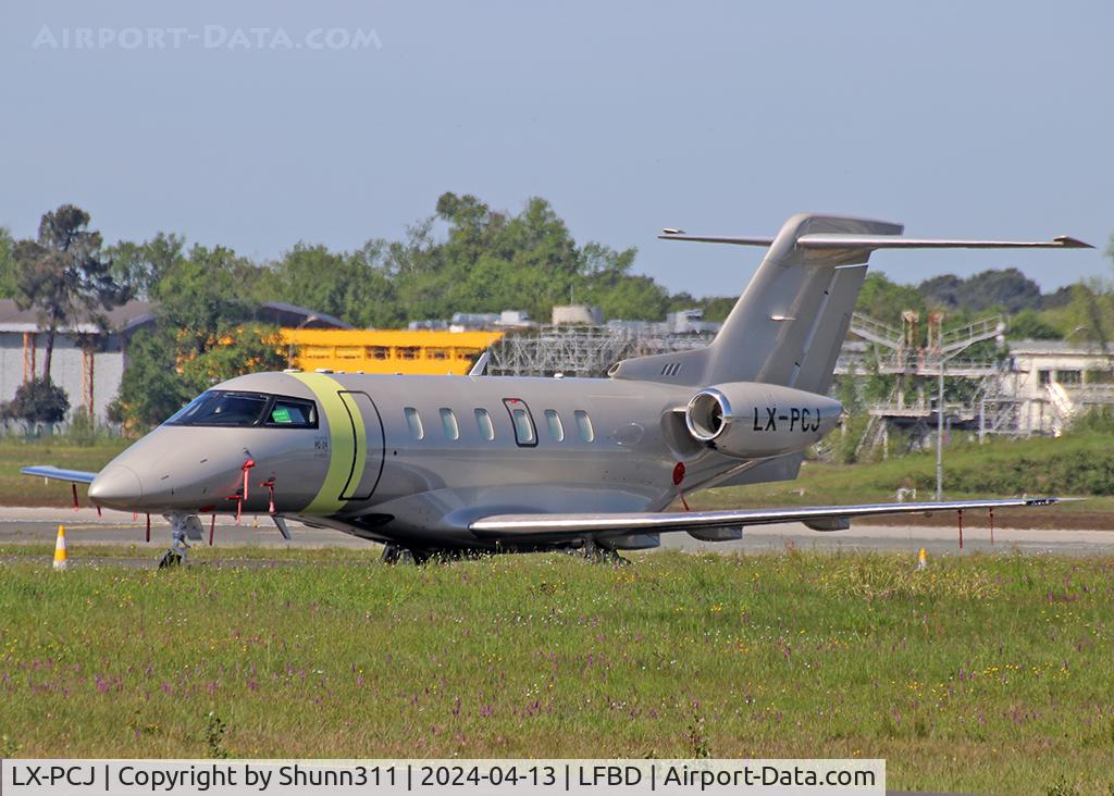 LX-PCJ, 2022 Pilatus PC-24 C/N 297, Parked at the General Aviation area...