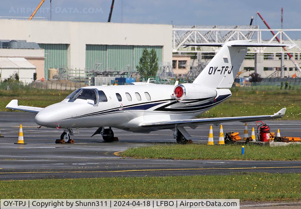 OY-TPJ, 2015 Cessna 525 CitationJet C/N 525-0893, Parked at the General Aviation area...