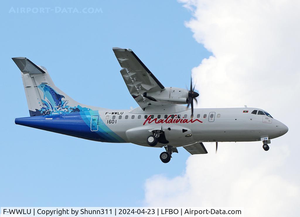 F-WWLU, 2021 ATR 42-600 C/N 1601, C/n 1601 - To be 8Q-IAW
