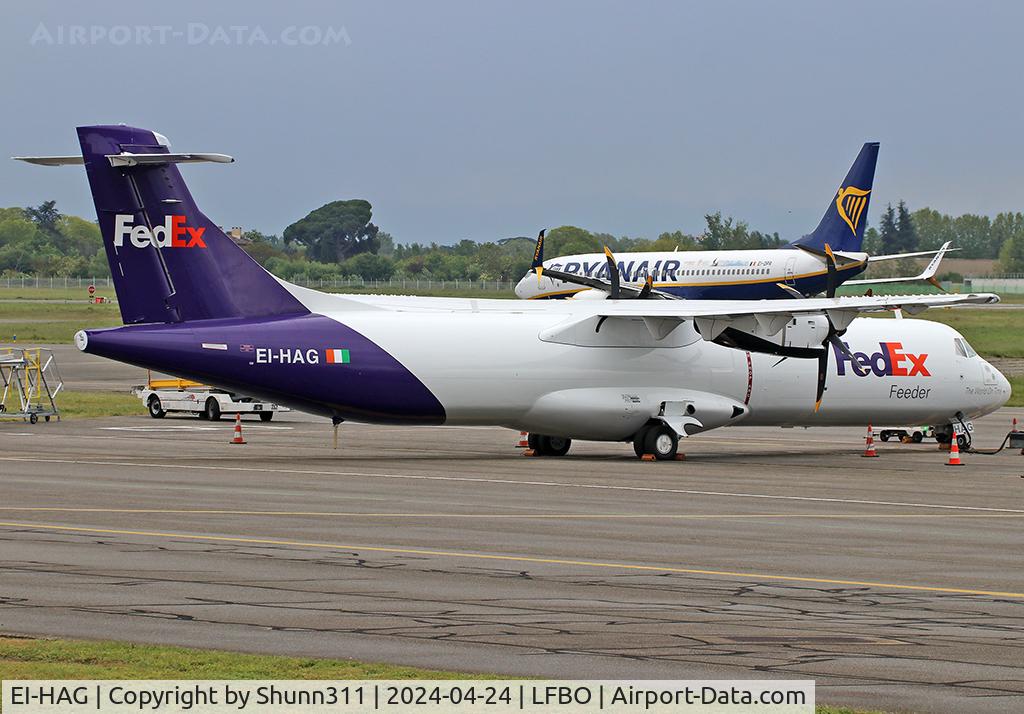 EI-HAG, 2024 ATR 72-600F C/N 1761, Parked at the General Aviation area...