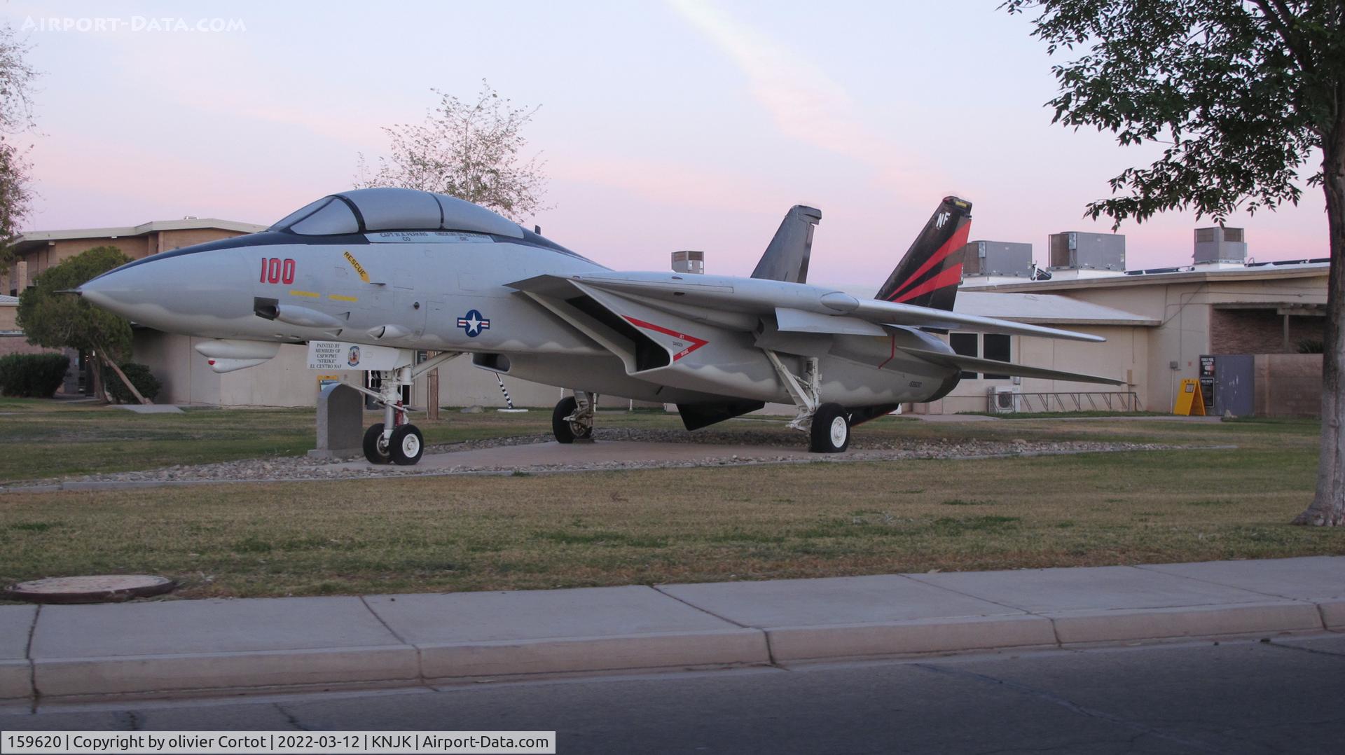 159620, Grumman F-14A Tomcat C/N 167, El Centro 2022