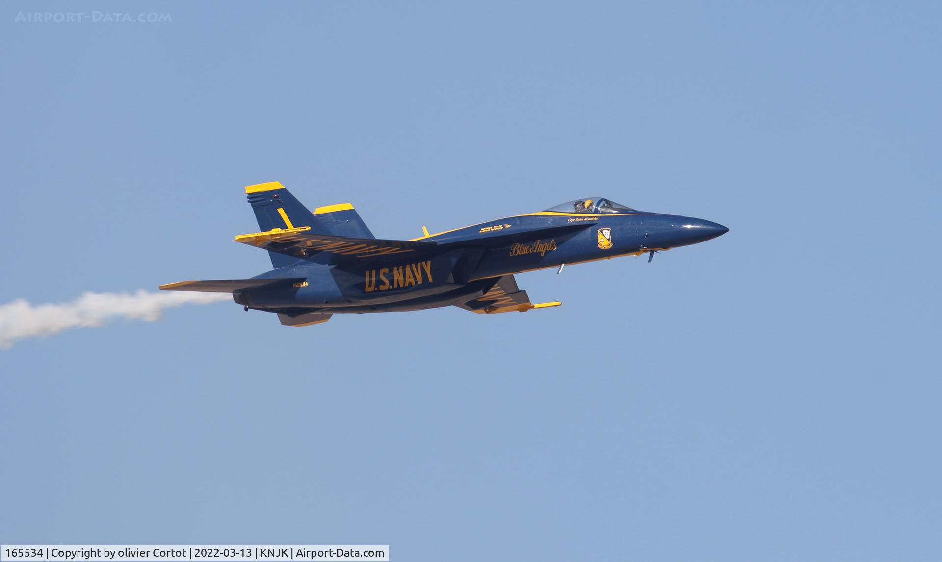 165534, Boeing F/A-18E Super Hornet C/N 1460/E007, El Centro 2022