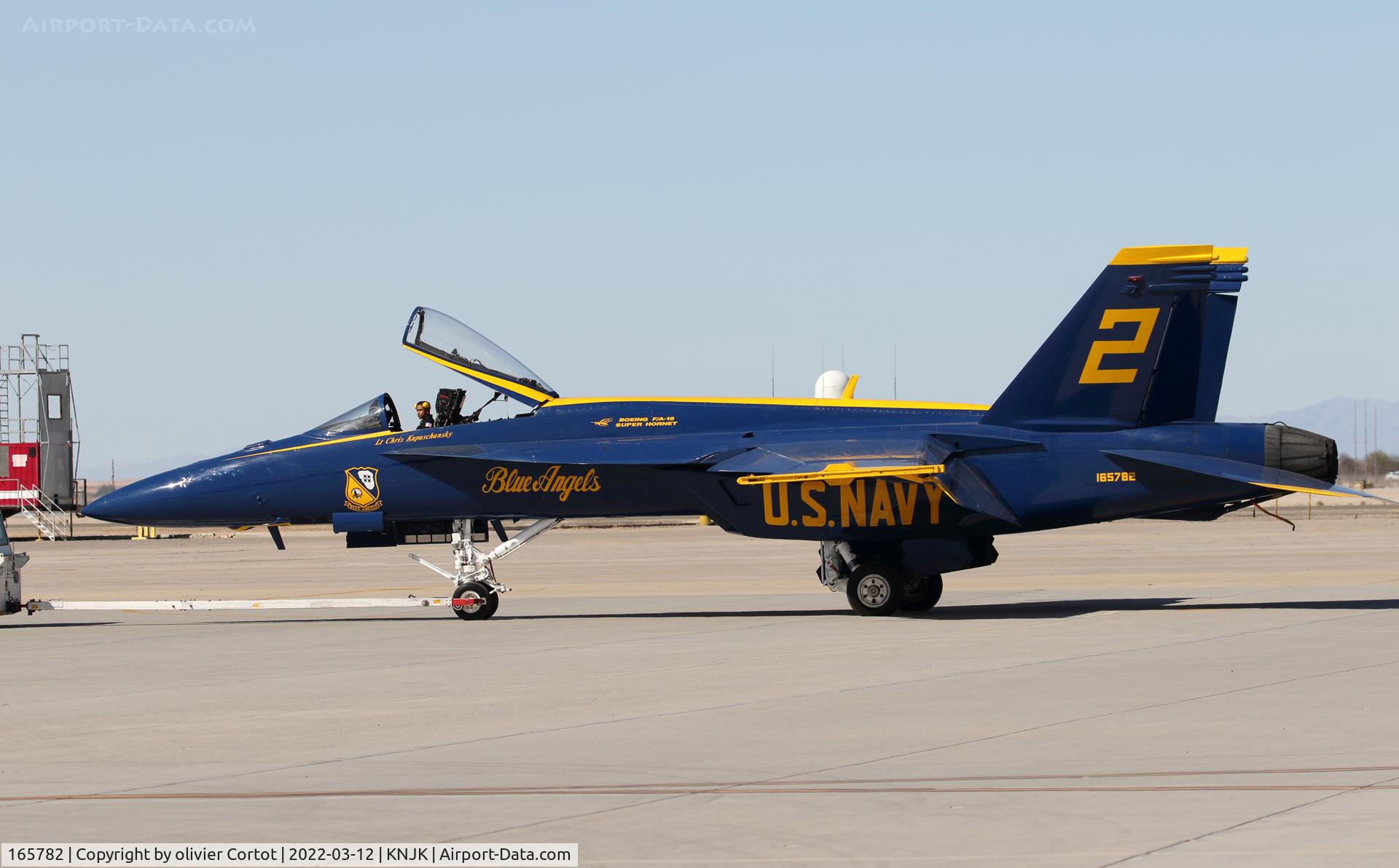 165782, Boeing F/A-18E Super Hornet C/N 1528/E025, El Centro 2022