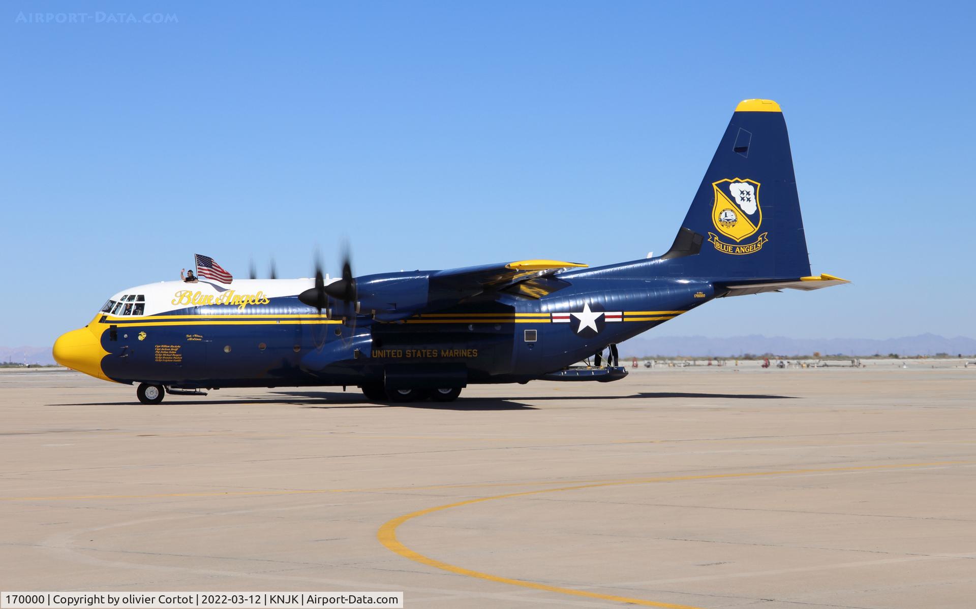 170000, 1999 Lockheed Martin C-130J Hercules C.5 C/N 382-5483, El Centro 2022