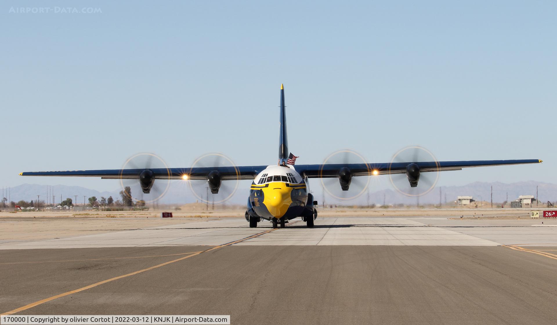 170000, 1999 Lockheed Martin C-130J Hercules C.5 C/N 382-5483, El Centro 2022