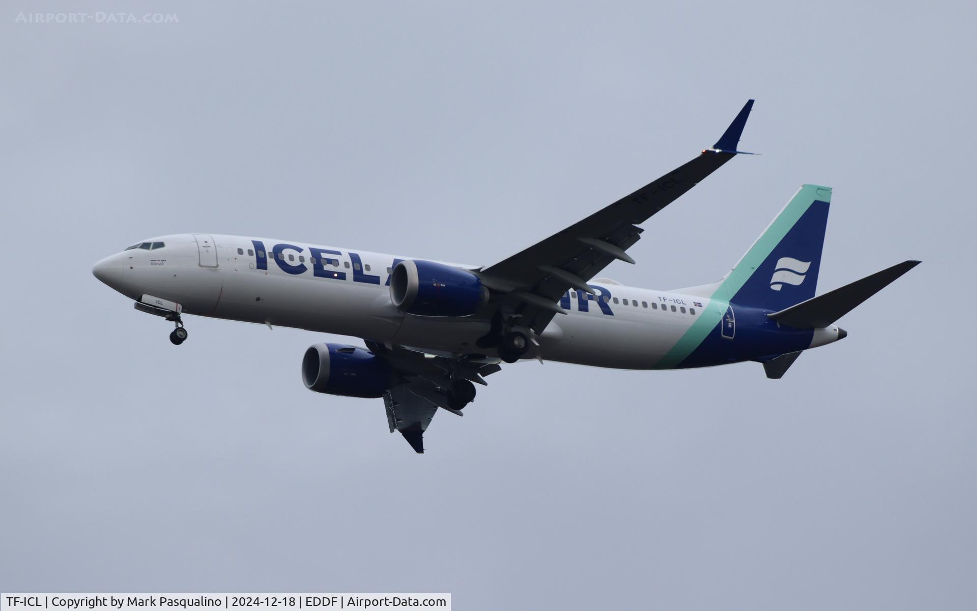 TF-ICL, 2019 Boeing 737-8 MAX C/N 60009, Boeing 737-8 MAX