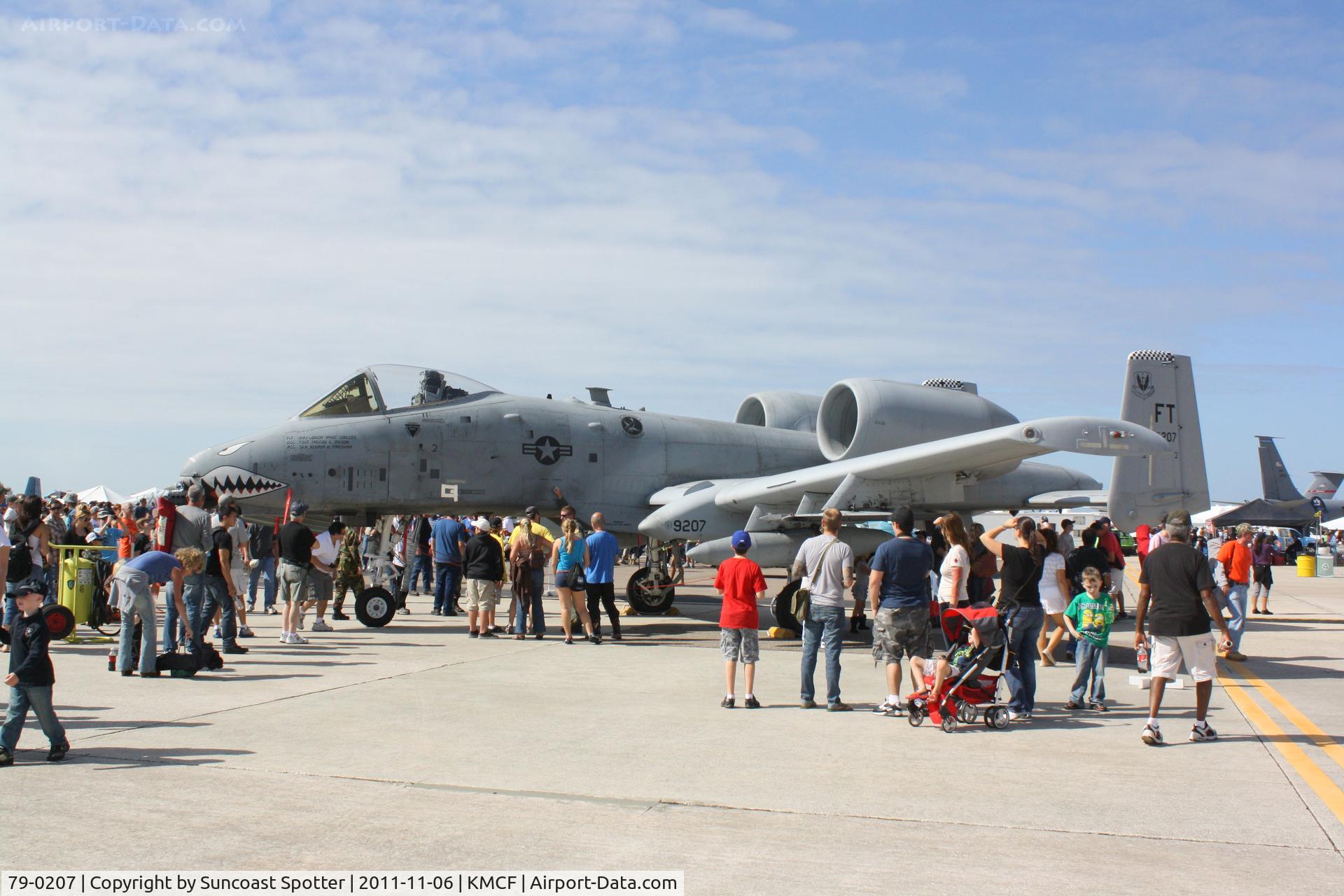79-0207, Fairchild Republic OA-10A Thunderbolt II C/N A10-0471, A-10 Thunderbolt II on display at MacDill Air Fest