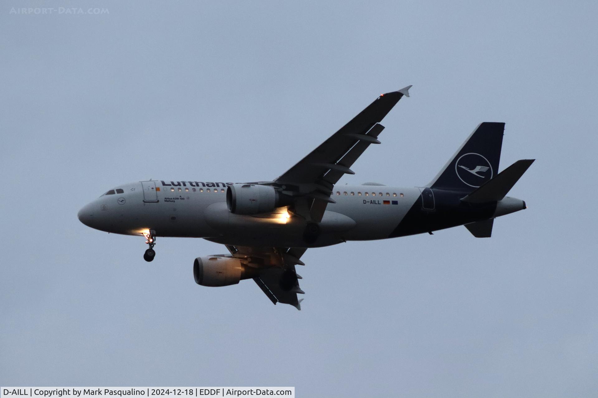 D-AILL, 1997 Airbus A319-114 C/N 689, Airbus A319-114