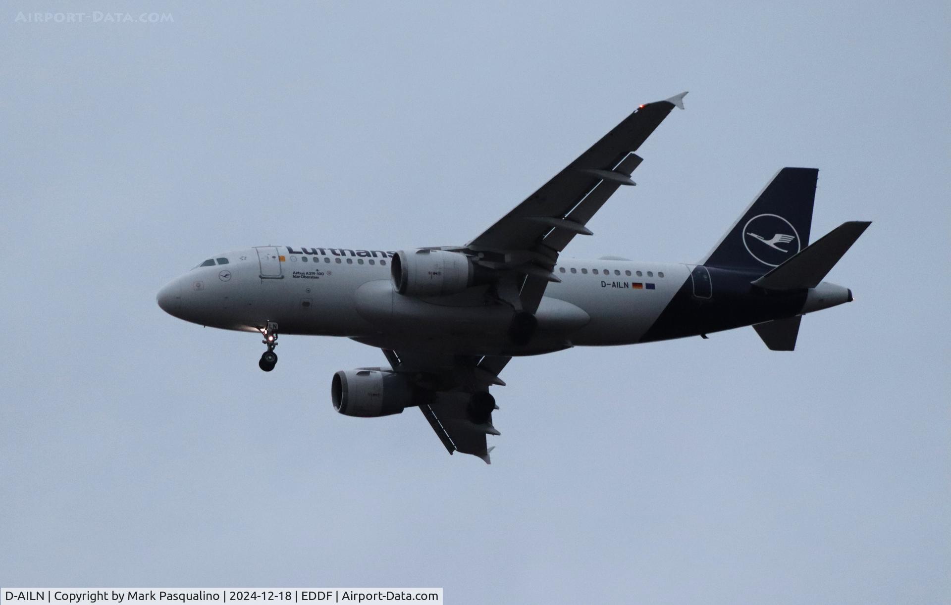 D-AILN, 1997 Airbus A319-114 C/N 700, Airbus A319-114