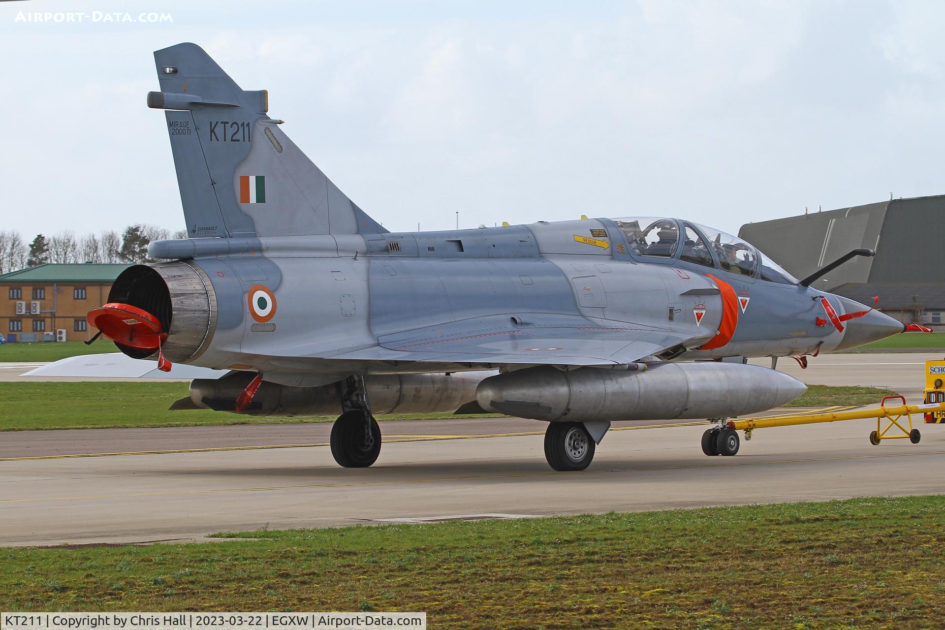 KT211, Dassault Mirage 2000TI C/N unknown KT211, Cobra Warrior 2023, RAF Waddington