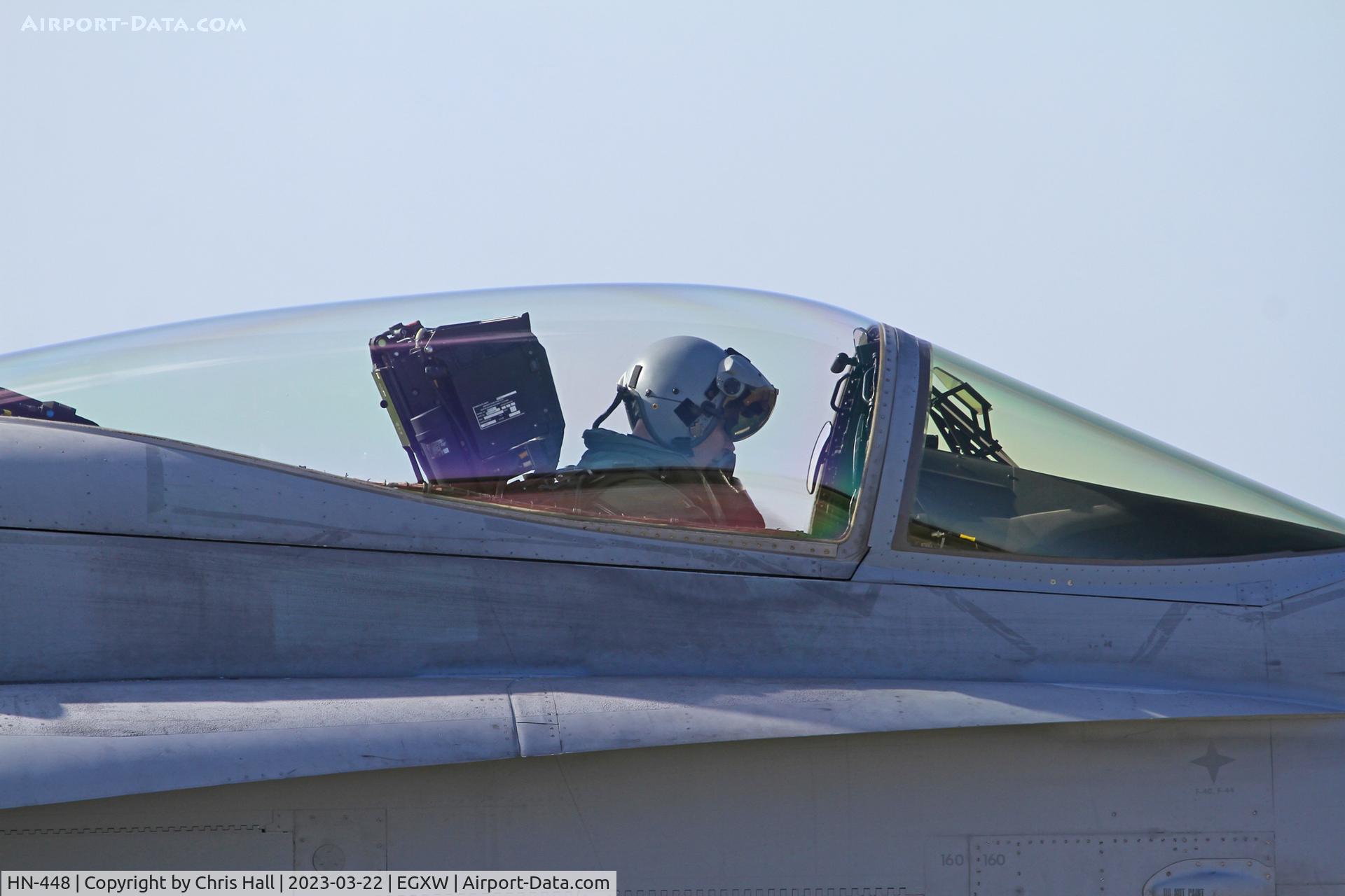 HN-448, McDonnell Douglas F-18C Hornet C/N 1475/FNC048, Cobra Warrior 2023, RAF Waddington