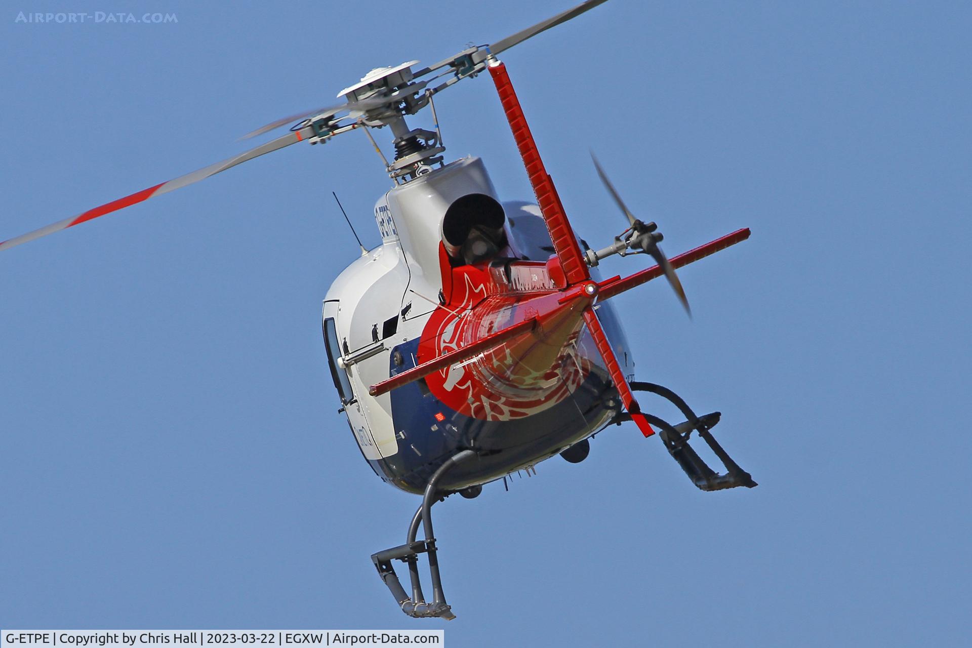 G-ETPE, 2017 Airbus Helicopters AS-350B-3 Ecureuil C/N 8462, RAF Waddington