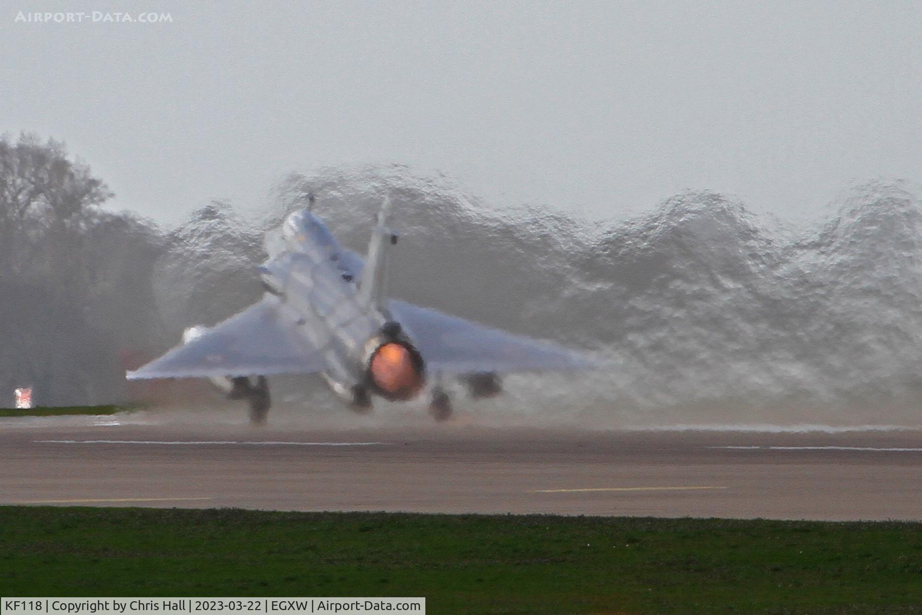 KF118, Dassault Mirage 2000TI C/N unknown KF112, Cobra Warrior 2023, RAF Waddington