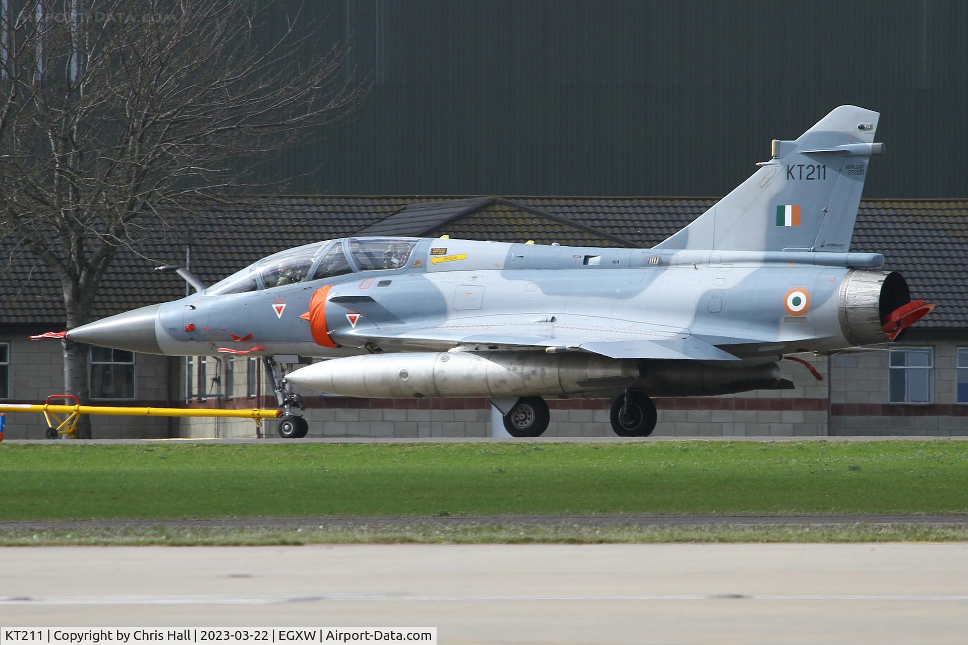 KT211, Dassault Mirage 2000TI C/N unknown KT211, Cobra Warrior 2023, RAF Waddington