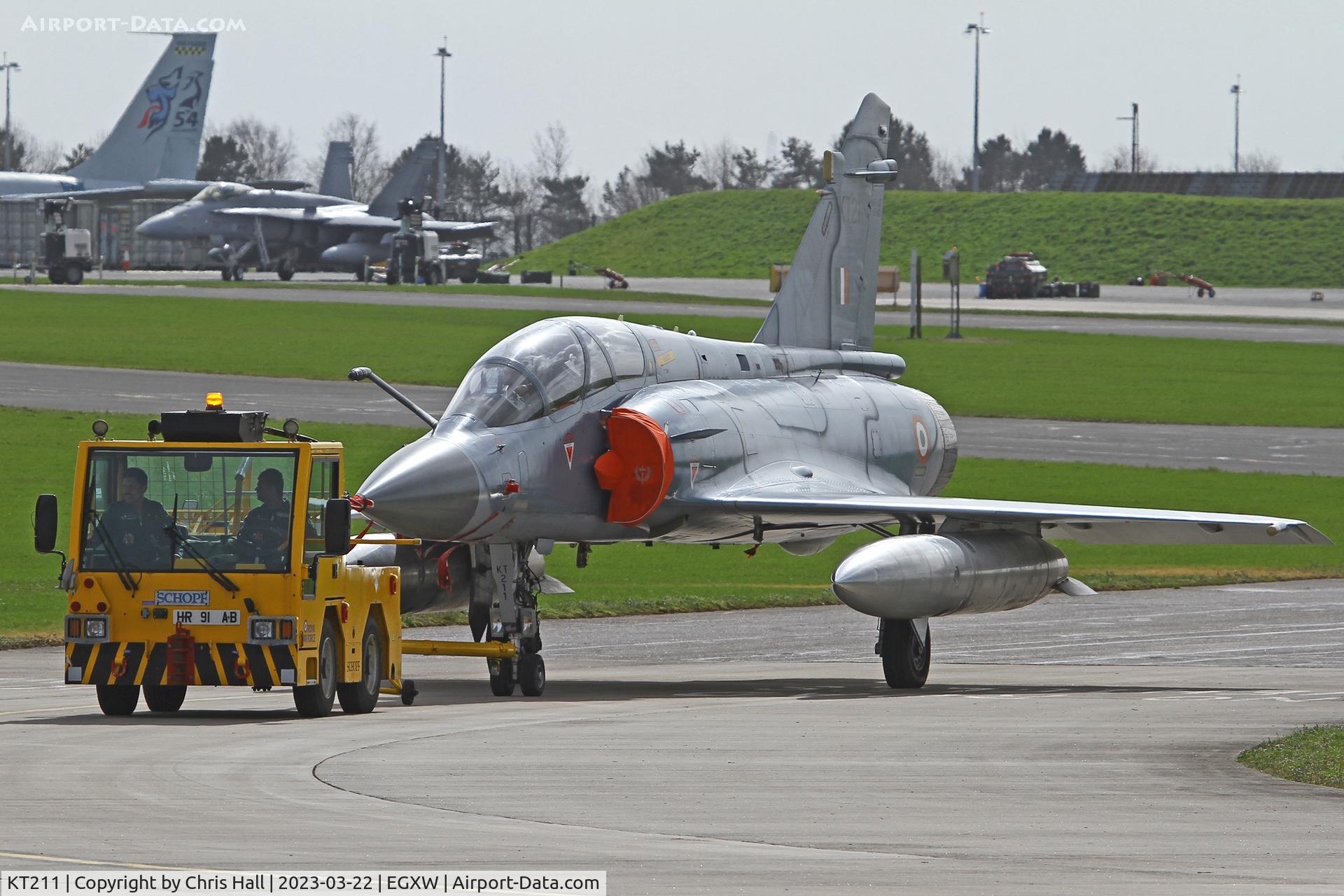 KT211, Dassault Mirage 2000TI C/N unknown KT211, Cobra Warrior 2023, RAF Waddington