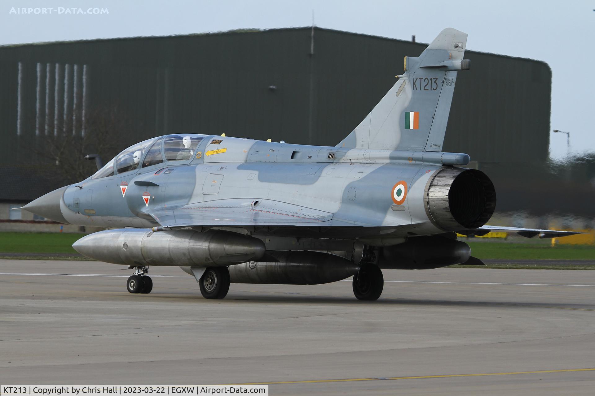 KT213, Dassault Mirage 2000TH C/N unknown KT213, Cobra Warrior 2023, RAF Waddington