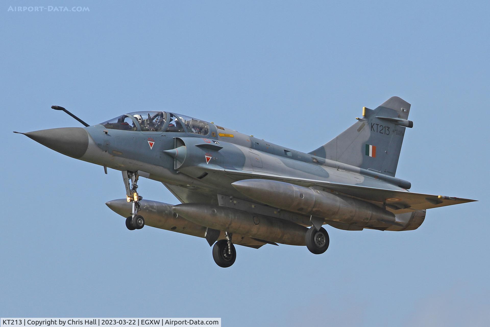 KT213, Dassault Mirage 2000TH C/N unknown KT213, Cobra Warrior 2023, RAF Waddington