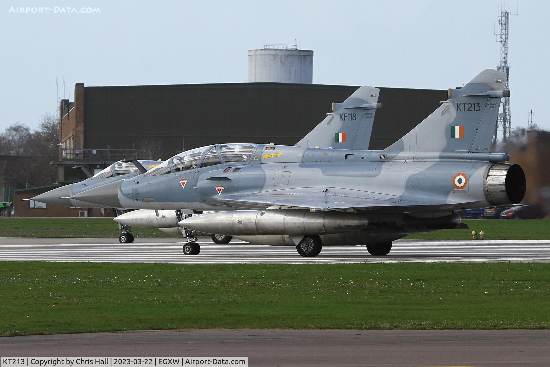 KT213, Dassault Mirage 2000TH C/N unknown KT213, Cobra Warrior 2023, RAF Waddington