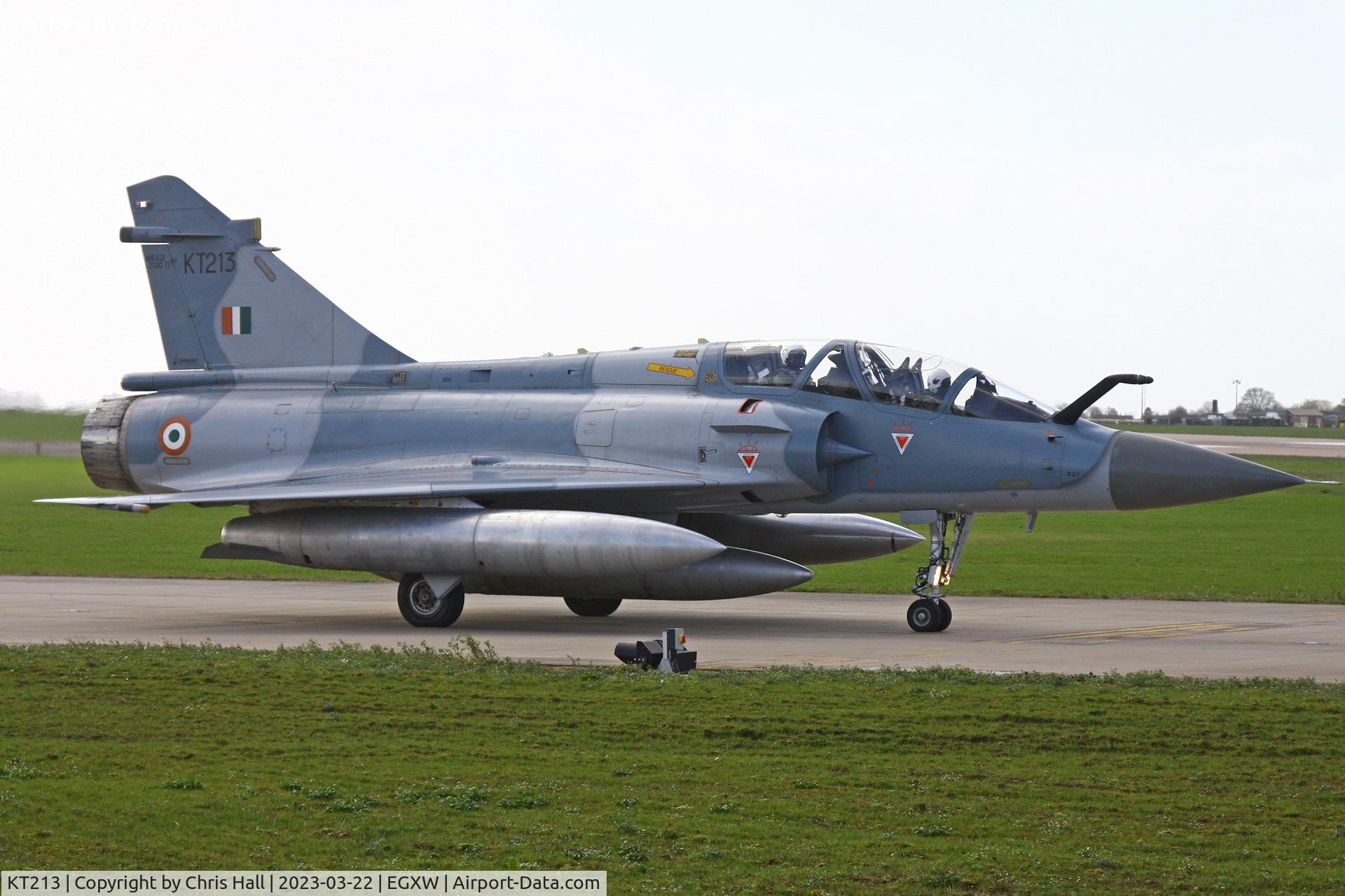 KT213, Dassault Mirage 2000TH C/N unknown KT213, Cobra Warrior 2023, RAF Waddington