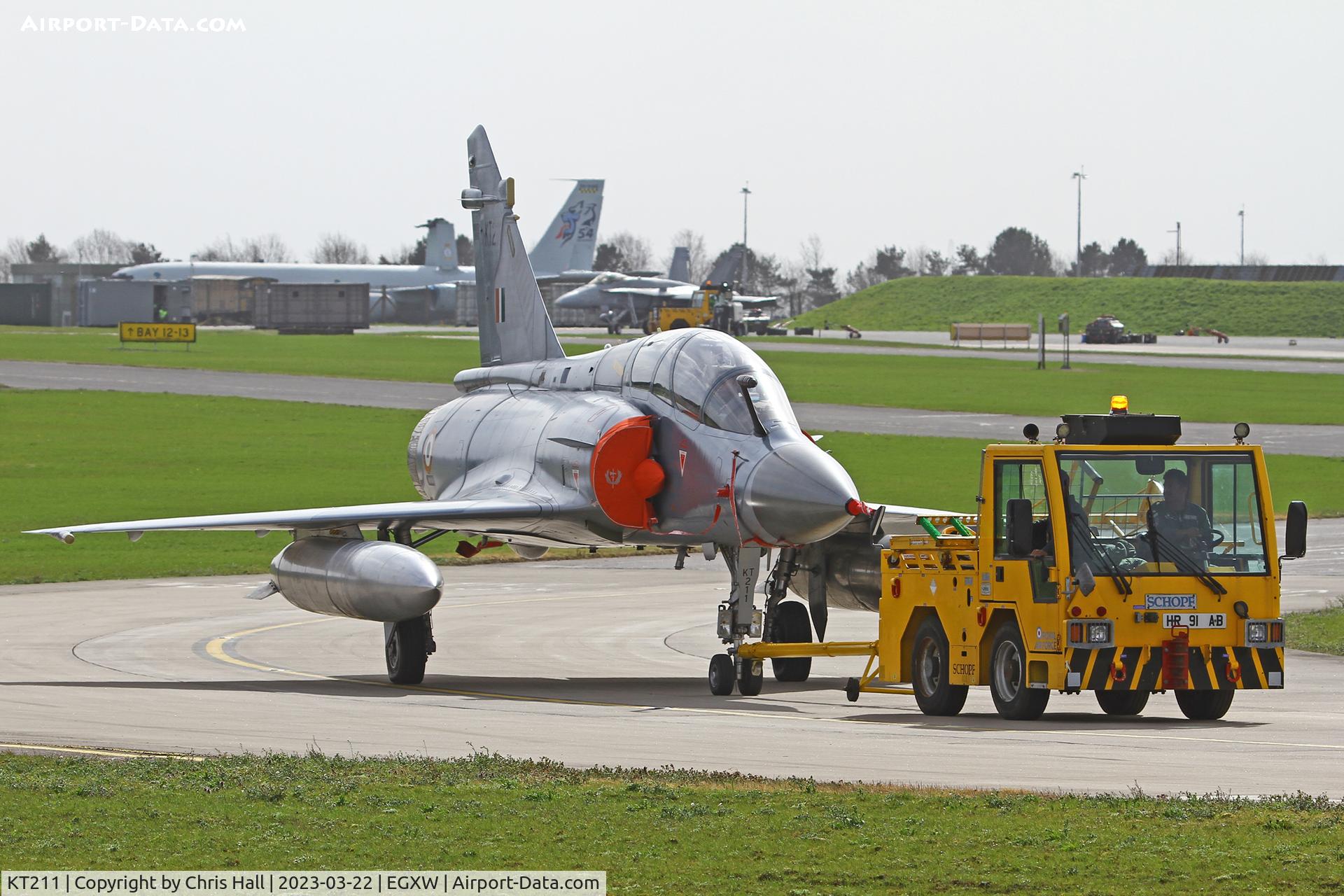 KT211, Dassault Mirage 2000TI C/N unknown KT211, Cobra Warrior 2023, RAF Waddington