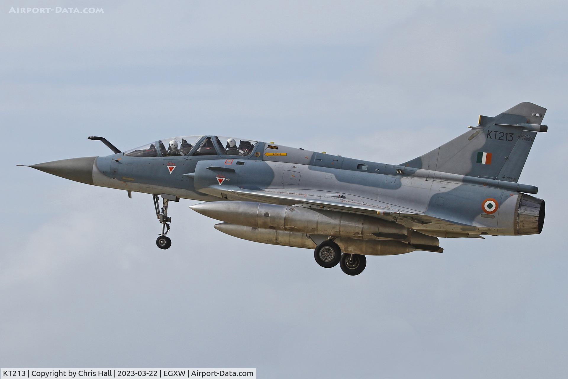 KT213, Dassault Mirage 2000TH C/N unknown KT213, Cobra Warrior 2023, RAF Waddington