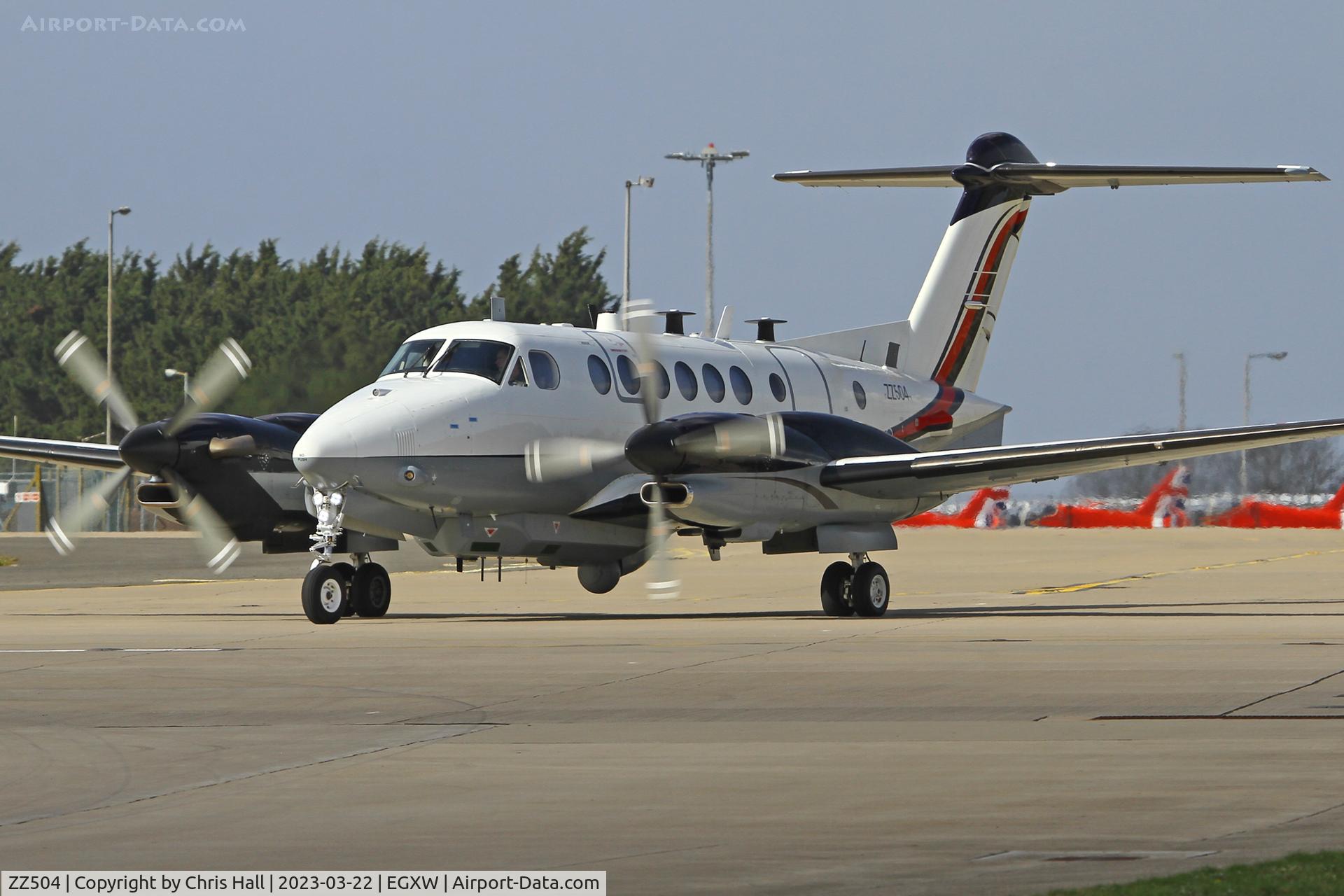 ZZ504, 2011 Hawker Beechcraft Shadow R1 (350CER) C/N FM-48, RAF Waddington
