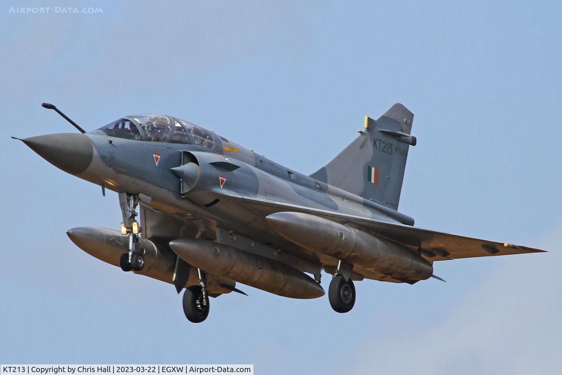 KT213, Dassault Mirage 2000TH C/N unknown KT213, Cobra Warrior 2023, RAF Waddington