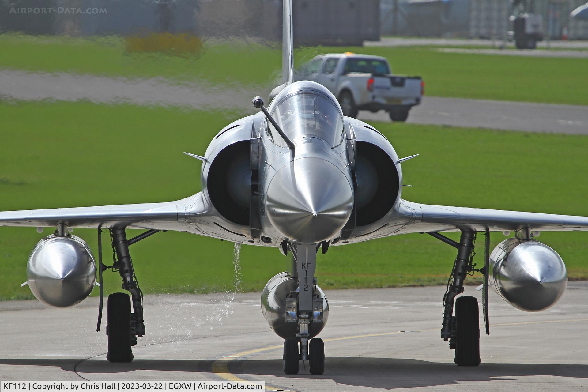 KF112, Dassault Mirage 2000TI C/N unknown KF112, Cobra Warrior 2023, RAF Waddington