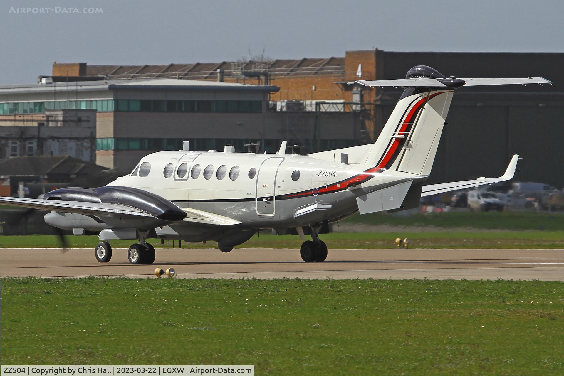 ZZ504, 2011 Hawker Beechcraft Shadow R1 (350CER) C/N FM-48, Cobra Warrior 2023, RAF Waddington