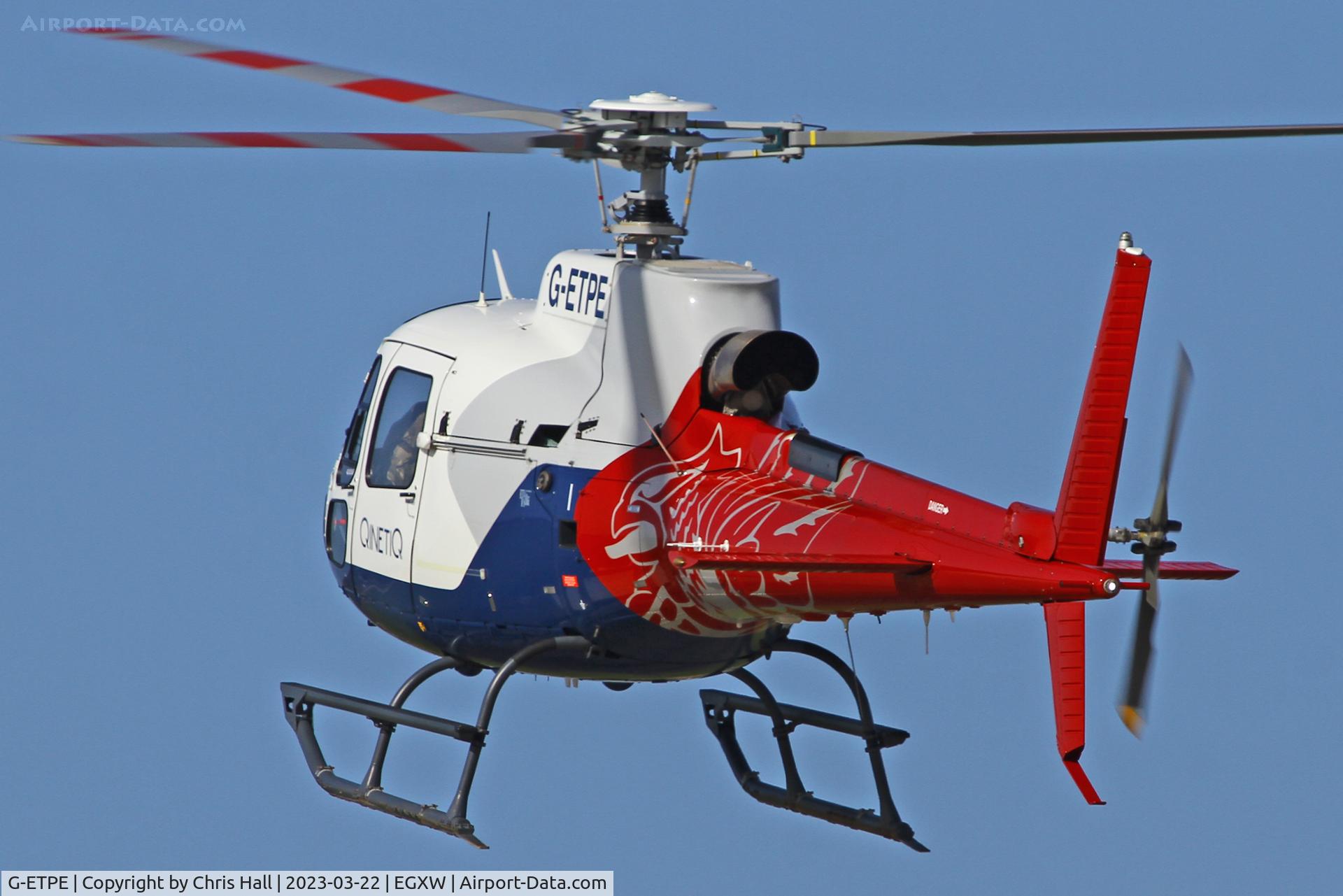 G-ETPE, 2017 Airbus Helicopters AS-350B-3 Ecureuil C/N 8462, RAF Waddington