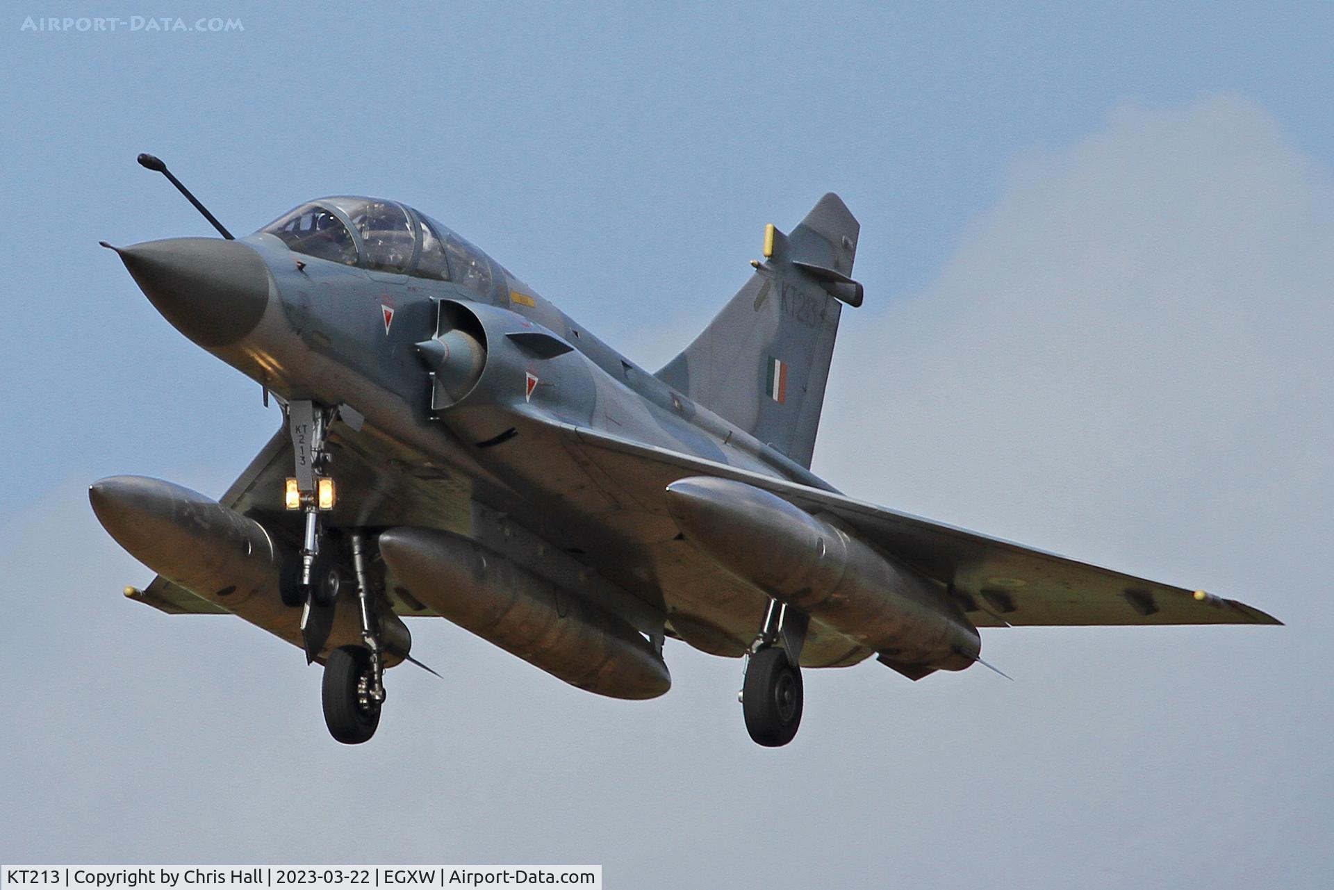 KT213, Dassault Mirage 2000TH C/N unknown KT213, Cobra Warrior 2023, RAF Waddington