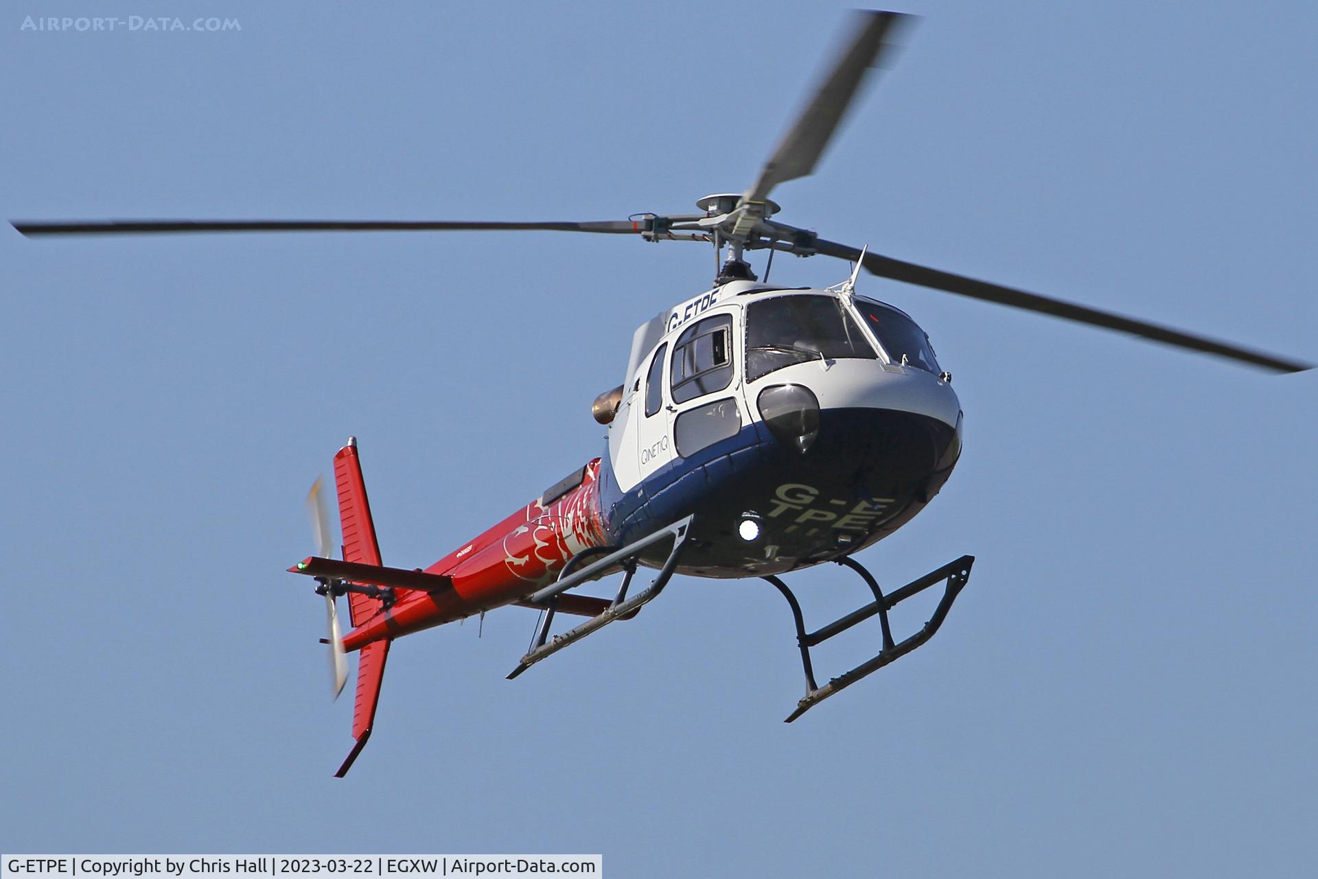 G-ETPE, 2017 Airbus Helicopters AS-350B-3 Ecureuil C/N 8462, RAF Waddington