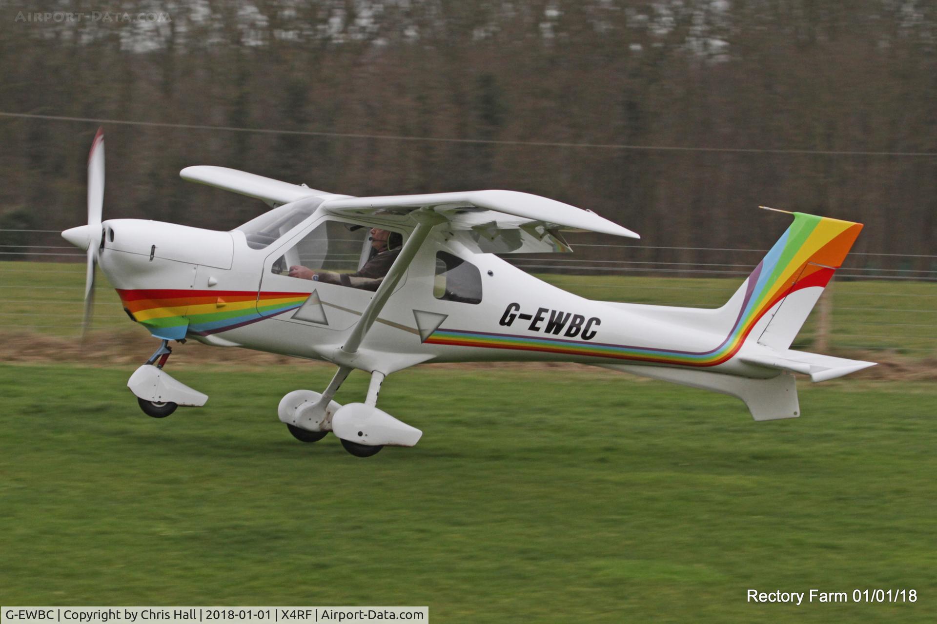 G-EWBC, 2001 Jabiru SK C/N PFA 274-13457, Rectory Farm New Years Day fly in