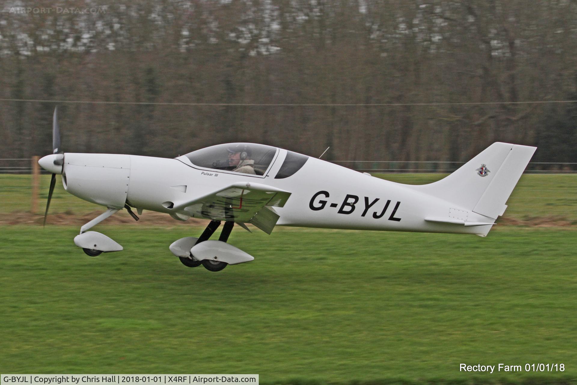 G-BYJL, 1999 Aero Designs Pulsar lll C/N PFA 202-13311, Rectory Farm New Years Day fly in